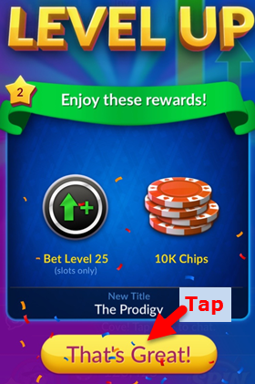 mobile casino game leveling developer