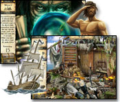 Die Abenteuer von Robinson Crusoe - wimmelbild Spiel