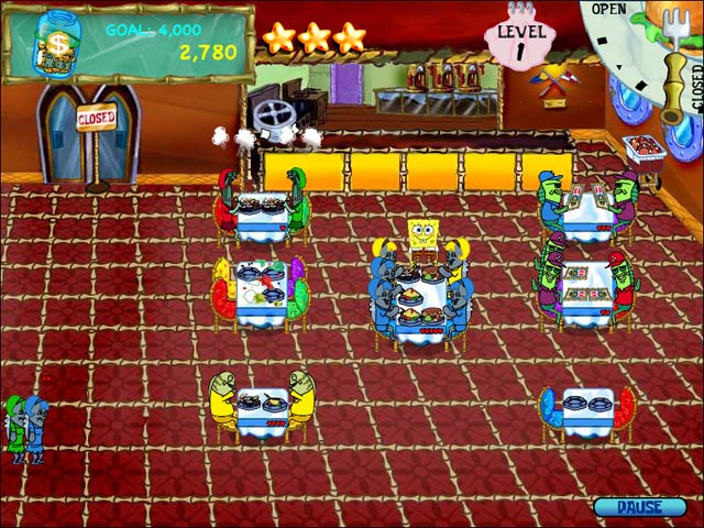 SpongeBob SquarePants Diner Dash Screenshots