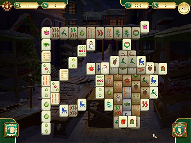 Weihnachts Mahjong