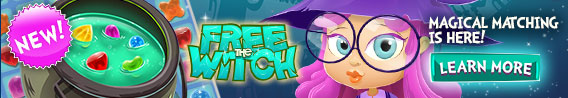 NEW Match 3 - Free the Witch!