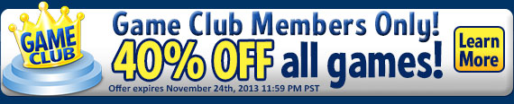 Exclusive Game Club Members Only Sale!