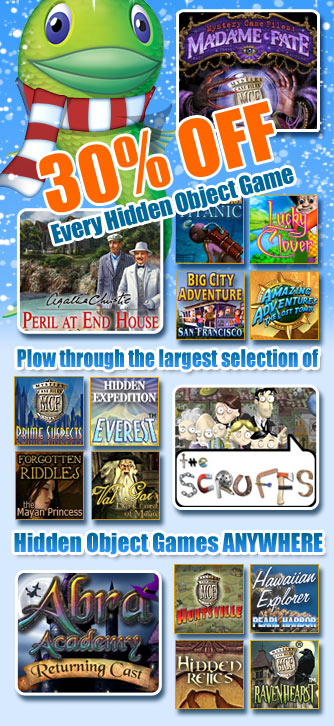 Surf the Largest Selection of Hidden Object Games!