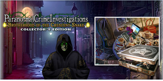Paranormal Crime Investigations: Brotherhood of the Crescent Snake Collector's Edition