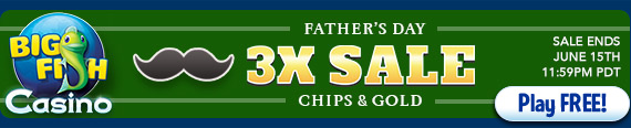 Big Fish Casino 3x Sale!