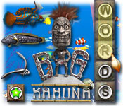 Big Kahuna Words Feature Game