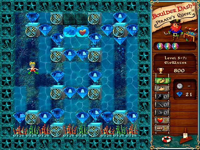 Boulder Dash-Pirate's Quest Screenshot http://games.bigfishgames.com/en_boulder-dashpirates-quest/screen1.jpg