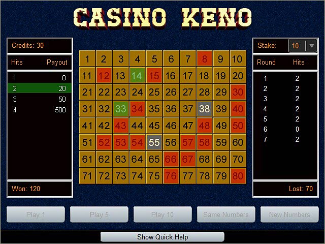 Image Casino Keno