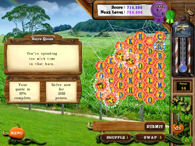 Charlotte's Web - Word Rescue Screenshot http://games.bigfishgames.com/en_charlotteswebwordr/screen1.jpg