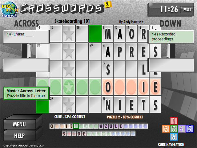Crosswords Cubed Crosswords Cubed