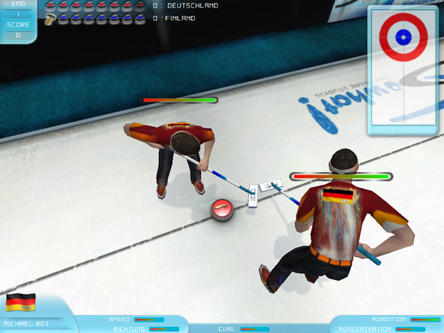 Curling Screen Shot 2