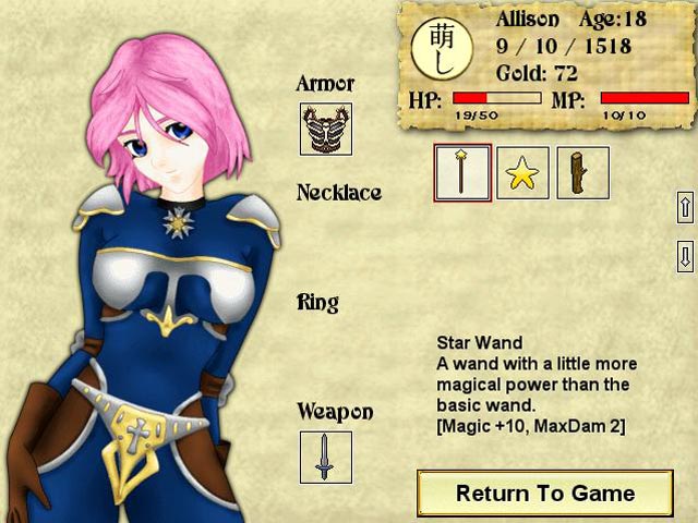 Cute Knight Screen Shot 1