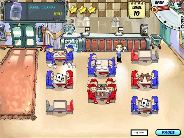 Diner Dash Screen Shot