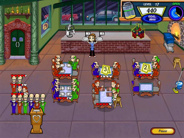 Diner Dash 2 Restaurant Rescue Screenshot http://games.bigfishgames.com/en_dinerdash2restaura/screen1.jpg