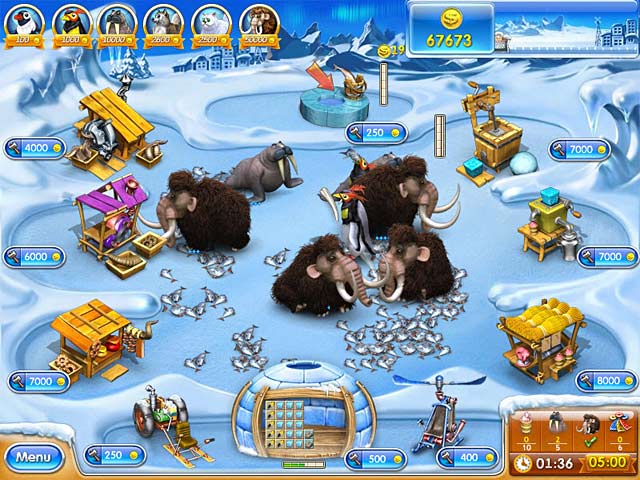 Farm Frenzy 3: Ice Age Screenshot http://games.bigfishgames.com/en_farm-frenzy-3-ice-age/screen2.jpg