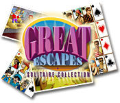 Great Escapes Solitaire Collection Feature Game