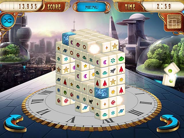 Mahjongg Dimensions Deluxe: Tiles in Time Screenshot http://games.bigfishgames.com/en_mahjongg-dimensions-deluxe-tiles-in-time/screen1.jpg