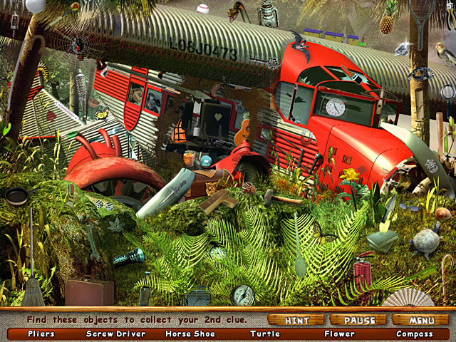 Mystery Solitaire: Secret Island Screen Shot 2