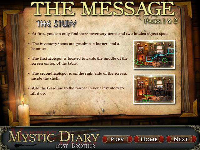 Mystic Diary: Lost Brother Strategy Guide Screenshots