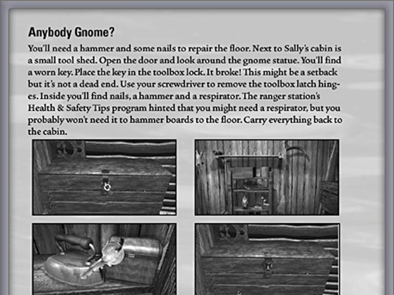 Nancy Drew: Ghost Dogs of Moon Lake Strategy Guide Screen Shot 2