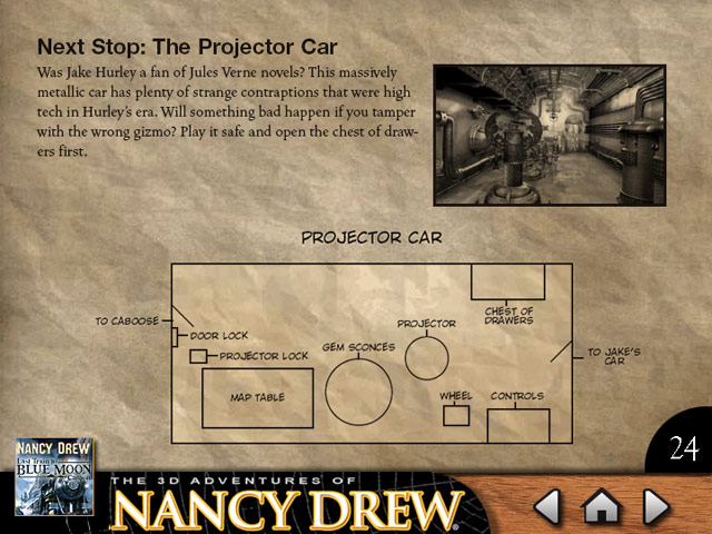 Nancy Drew - Last Train to Blue Moon Canyon Strategy Guide Screen Shot 1
