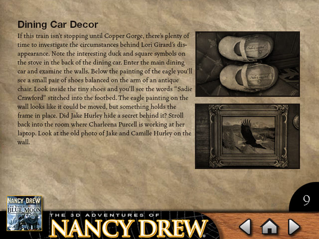 Nancy Drew - Last Train to Blue Moon Canyon Strategy Guide Screen Shot 2