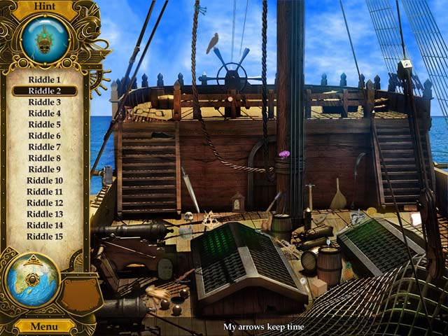 Pirate Mysteries: A Tale of Monkeys, Masks, and Hidden Objects Screenshot http://games.bigfishgames.com/en_pirate-mysteries/screen1.jpg