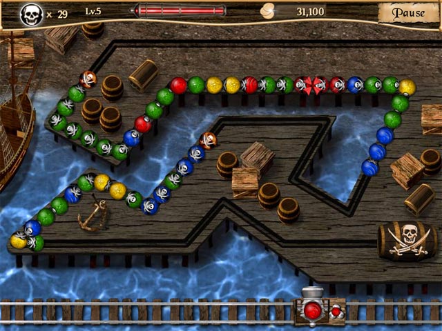 Pirate Poppers Screen Shot 1