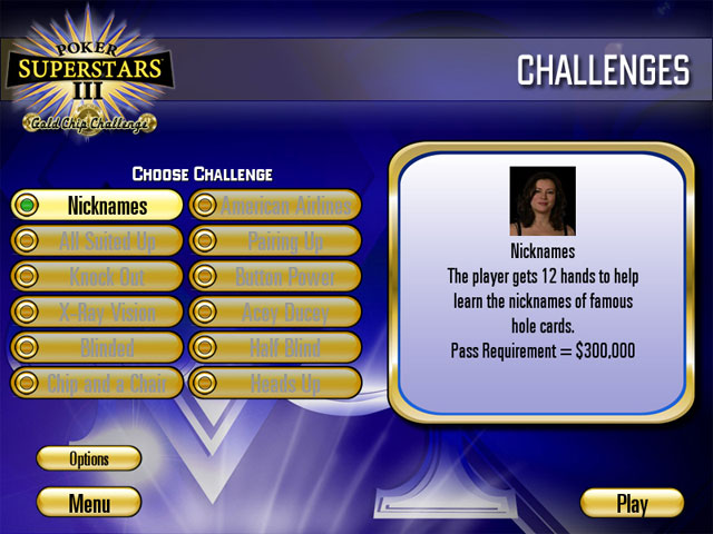 Poker Superstars III Screen Shot 1