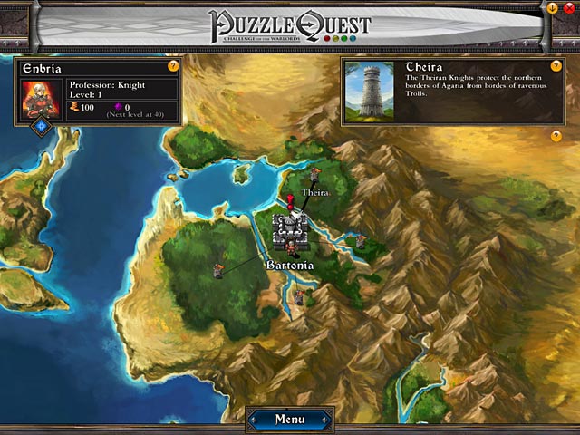 Puzzle Quest Screen Shot 2