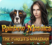  Rainbow Mosaics: The Forest's Guardian