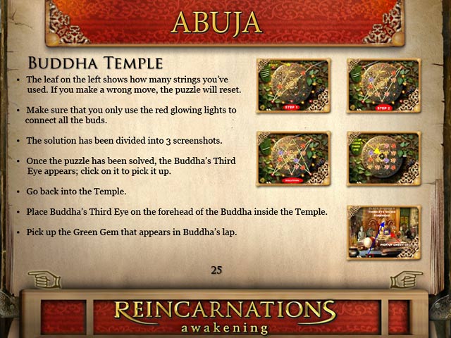 Reincarnations: Awakening Strategy Guide Screenshots
