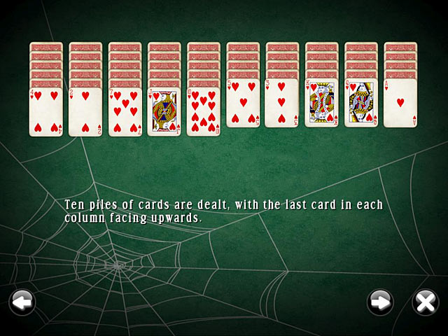 SpiderMania Solitaire Screenshot http://games.bigfishgames.com/en_spidermania-solitaire/screen2.jpg