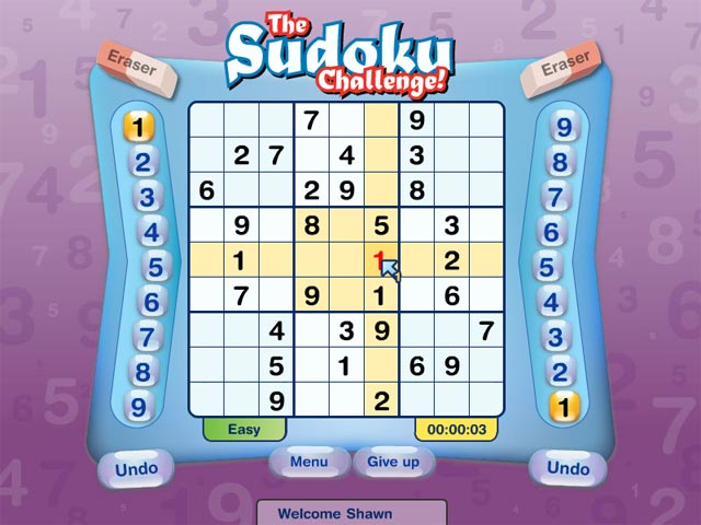 Sudoku Challenge Sudoku Challenge