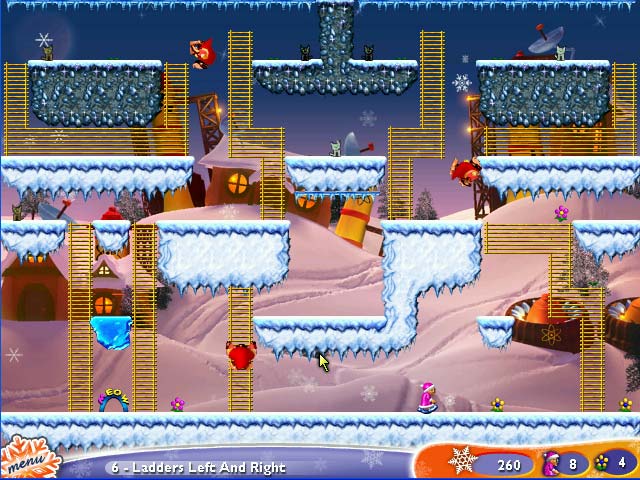 Super Granny Winter Wonderland Screen Shot 1