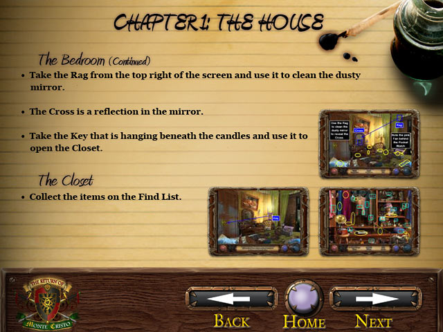 The Return of Monte Cristo Strategy Guide Screenshots