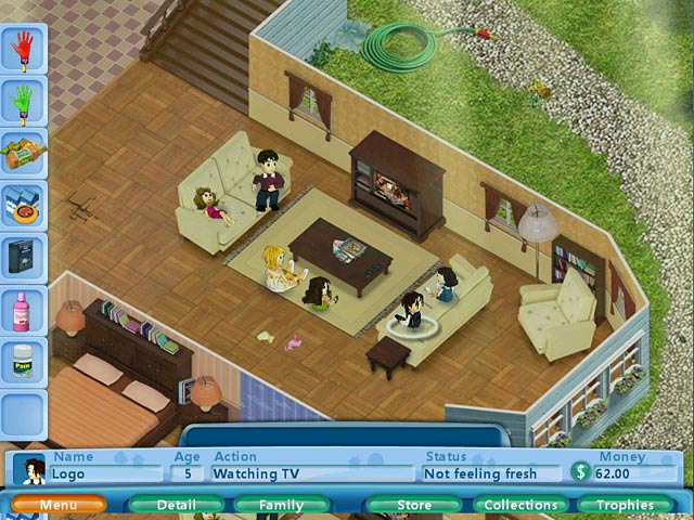 how do you earn lots of money on virtual families