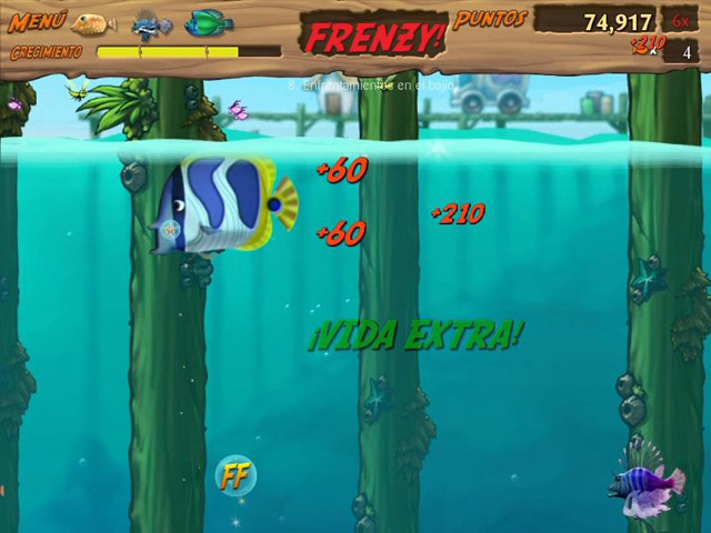 Feeding Frenzy 2 Shipwreck Showdown Capturas de pantalla