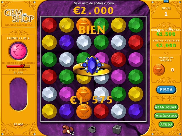 Gem Shop Capturas de pantalla