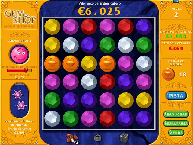 Juego Capturas de pantalla
