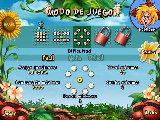 Juego Capturas de pantalla