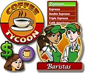 Coffee Tycoon Puzzle-Spiel