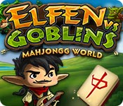 Elfen vs. Goblins Mahjongg World Mahjong-Spiel