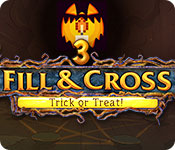 Fill And Cross Trick Or Treat! 3 Karten- & Brett-Spiel