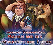 Japanisches Kreuzworträtsel: Malcolm und der unübertreffliche Kuchen Puzzle-Spiel