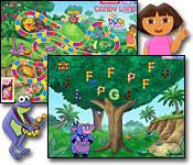 pc game - Candy Land - Dora the Explorer Edition