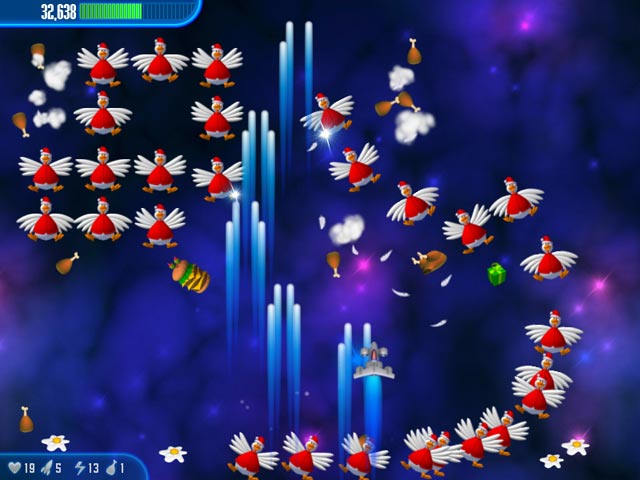 لعبة Chicken Invaders 3 Screen2