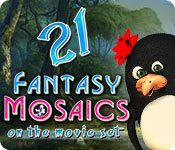 Fantasy Mosaics 21: On the Movie Set for Mac Game