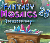 Fantasy Mosaics 28: Treasure Map for Mac Game