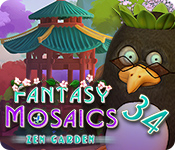 Fantasy Mosaics 34: Zen Garden for Mac Game